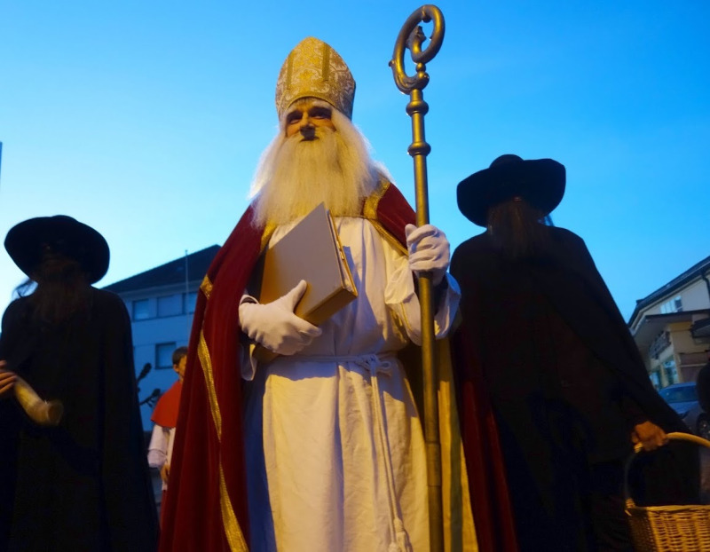 Samichlaus vor dem Besuch